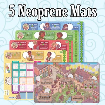 A Place for All My Books Neoprene Mat Set