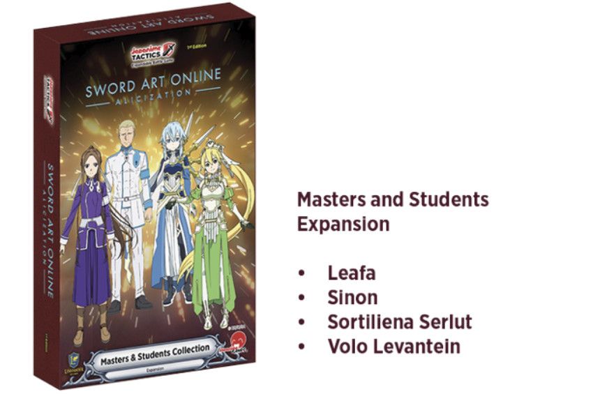 Japanime Tactics: Sword Art Online - Masters &amp; Students