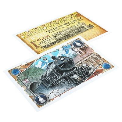 DP: Ticket to Ride: EU Art Sleeves(100)