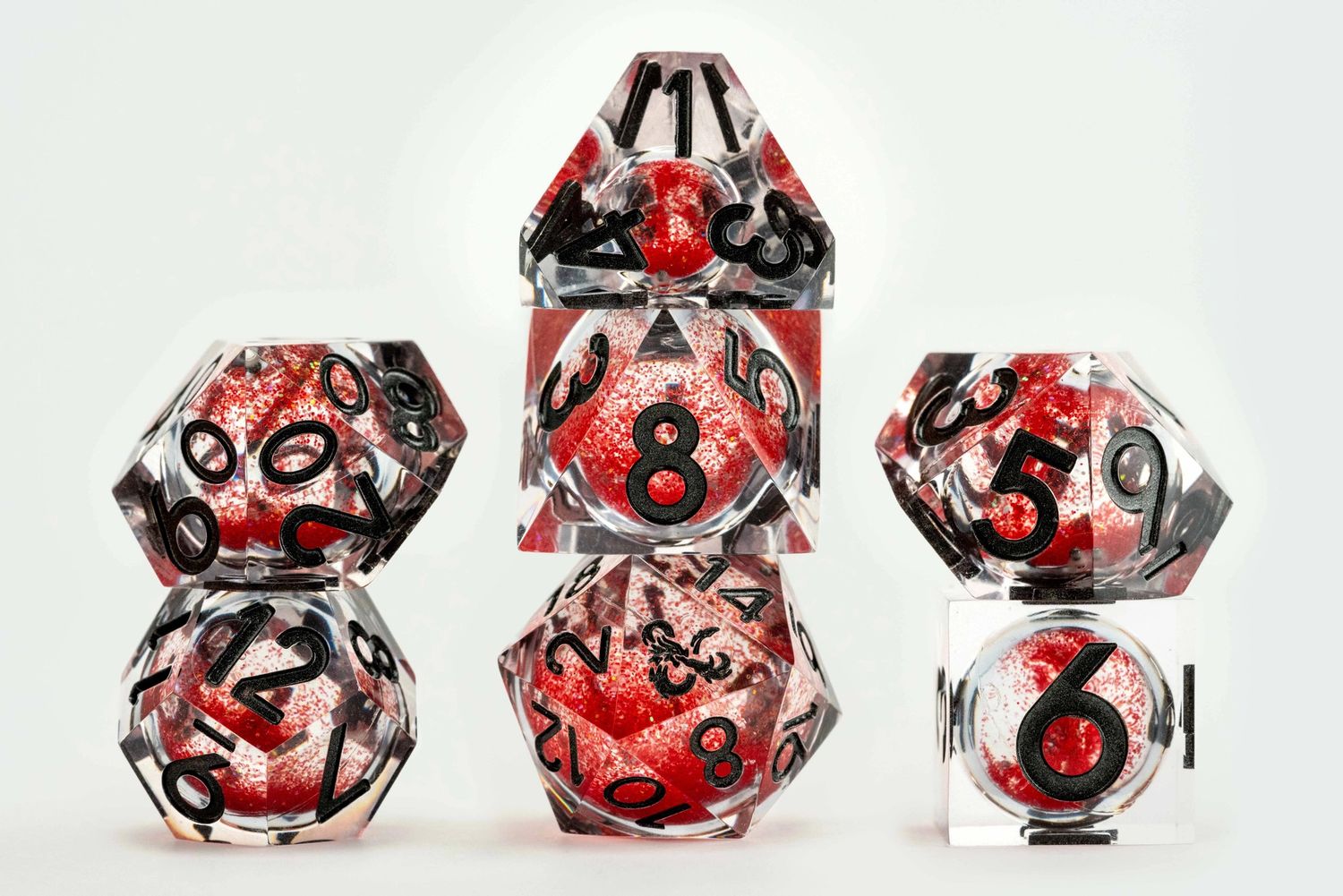 RPG Dice Set (7): Dungeons &amp; Dragons Liquid