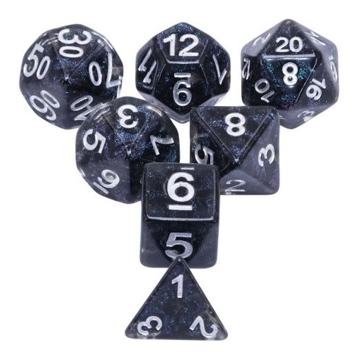RPG Dice Set (7): Infinity Rpg Dice Set