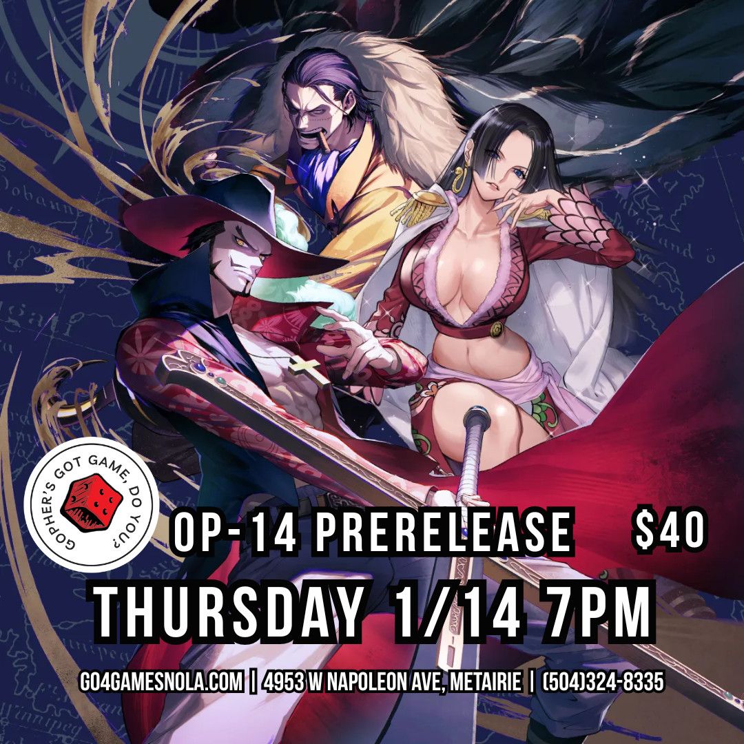 Event: OP-14 Prerelease 1/15/26