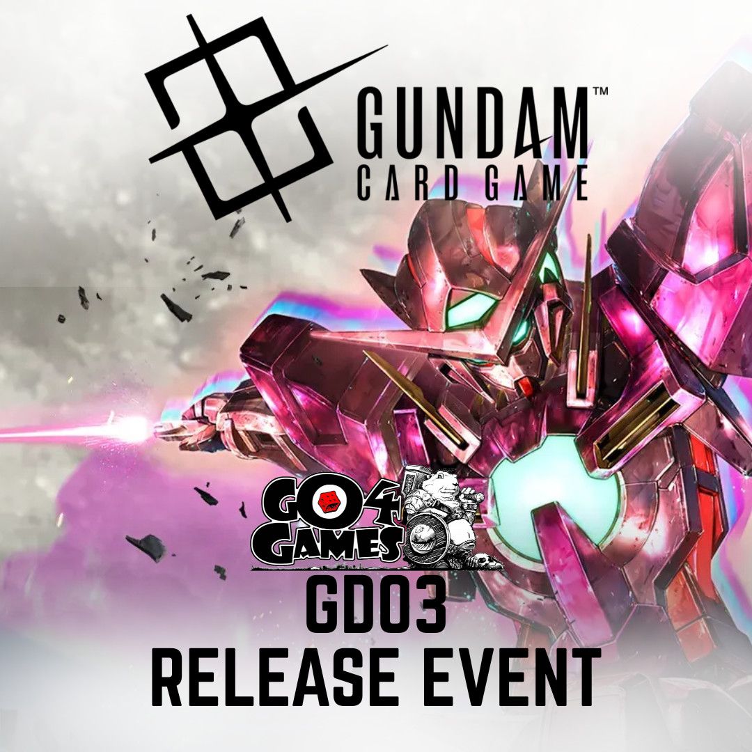 Event: Gundam GD03 Sealed Release 1/30/26