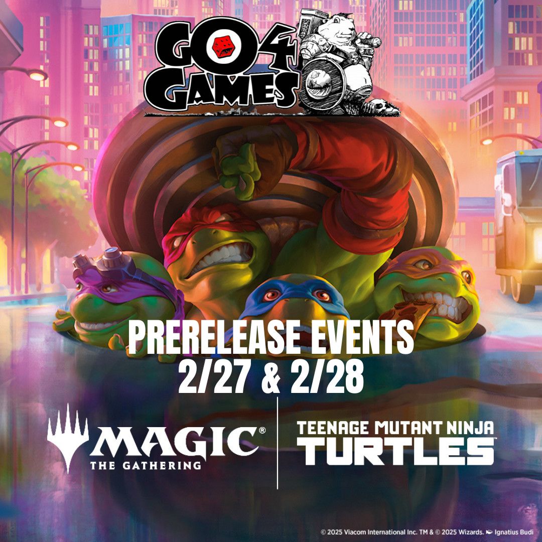 EVENT: TMNT MTG NONCATERED Prerelease 2/28 5pm