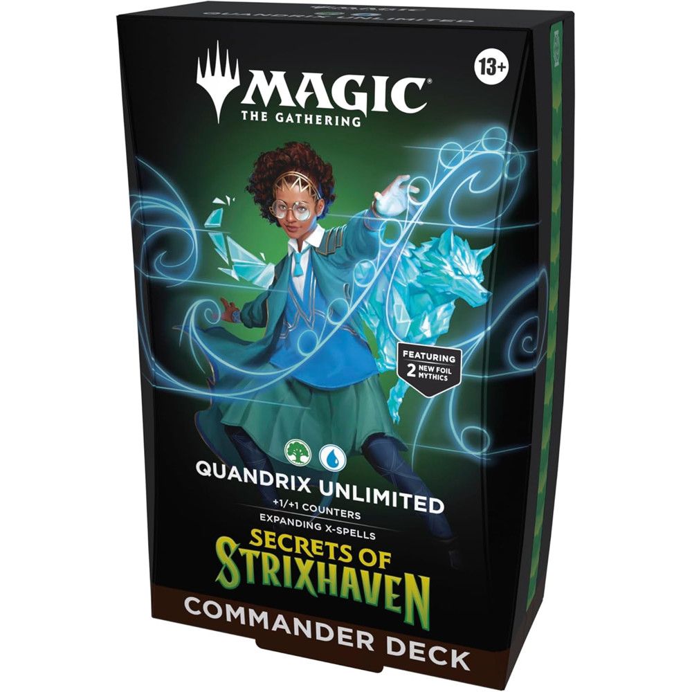 Magic: The Gathering - Secrets of Strixhaven Commander Deck: Quandrix Unlimited