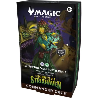 Magic: The Gathering - Secrets of Strixhaven Commander Deck: Witherbloom Pestilence