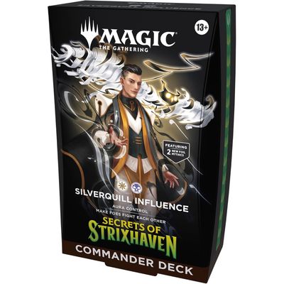 Magic: The Gathering - Secrets of Strixhaven Commander Deck: Silverquill Influence