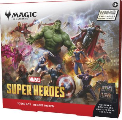 Magic: The Gathering - Marvel Super Heroes Scene Box: Heroes United