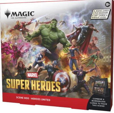 Magic: The Gathering - Marvel Super Heroes Scene Box: Heroes United
