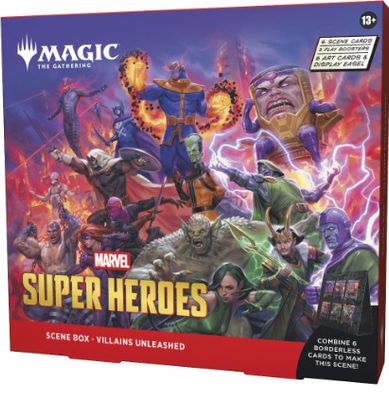 Magic: The Gathering - Marvel Super Heroes Scene Box: Villains Unleashed