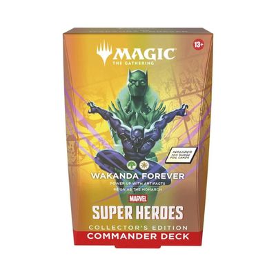 Magic: The Gathering - Marvel Super Heroes Collector Commander Deck: Wakanda Forever