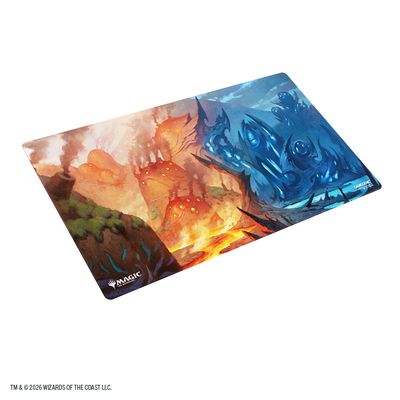 Magic: The Gathering | Lorwyn Eclipsed Shiny Playmat - Steam Vents