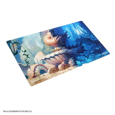 Magic: The Gathering | Lorwyn Eclipsed Shiny Playmat - Hallowed Fountain