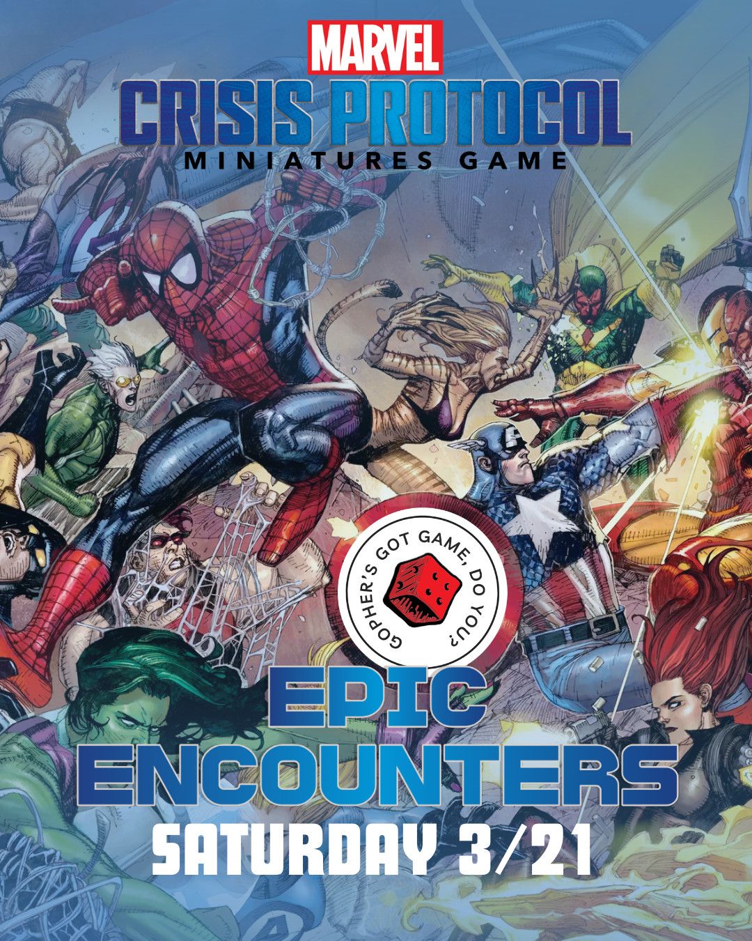 Event: Marvel Crisis Protocol Epic Encounter RSVP