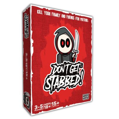 Don't Get Stabbed! The Ultimate Card Game For Halloween!