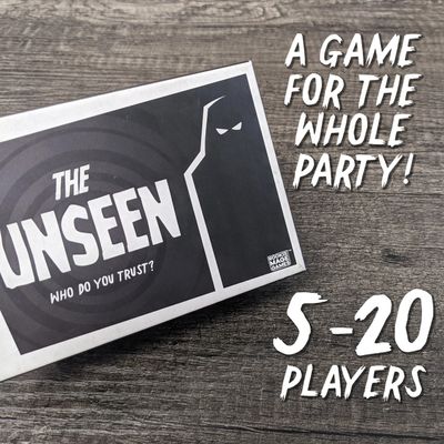 The Unseen - An Adult Party Game of Secret Identities with Laughs