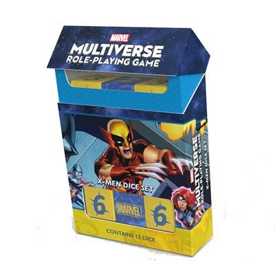 D6 (12): Marvel Multiverse RPG: X-Men Dice Set