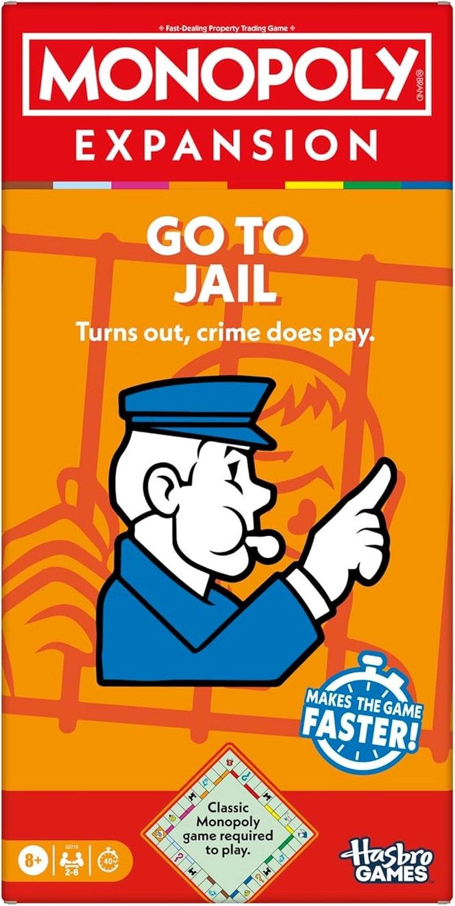 Monopoly Go To Jail Expansion Game