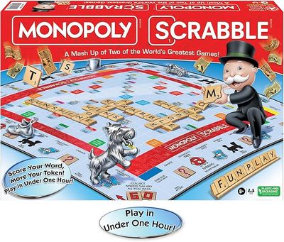 Monopoly Scrabble Fantastic Family Game