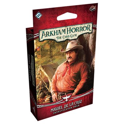 Arkham Horror: The Card Game - Miguel de la Cruz Investigator Deck