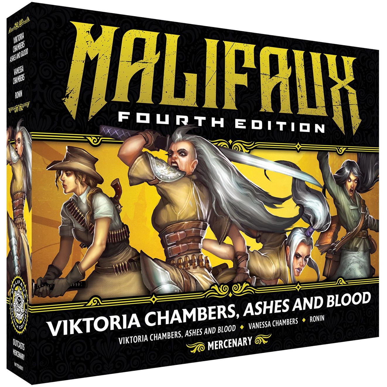 Malifaux Fourth Edition: Viktoria Chambers, Ashes and Blood