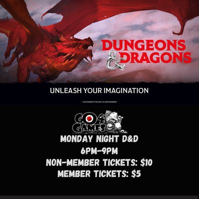 Event: Monday Night D&amp;D 5/18/26