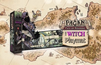Pagan: the Witch Playmat