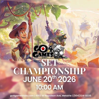 Event: Lorcana Wilds Unknown Set Championship 6/20/26 10am