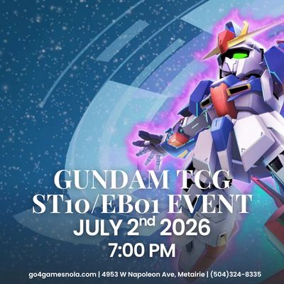 Event: Gundam G-Generation ST10/EB01 Release Event