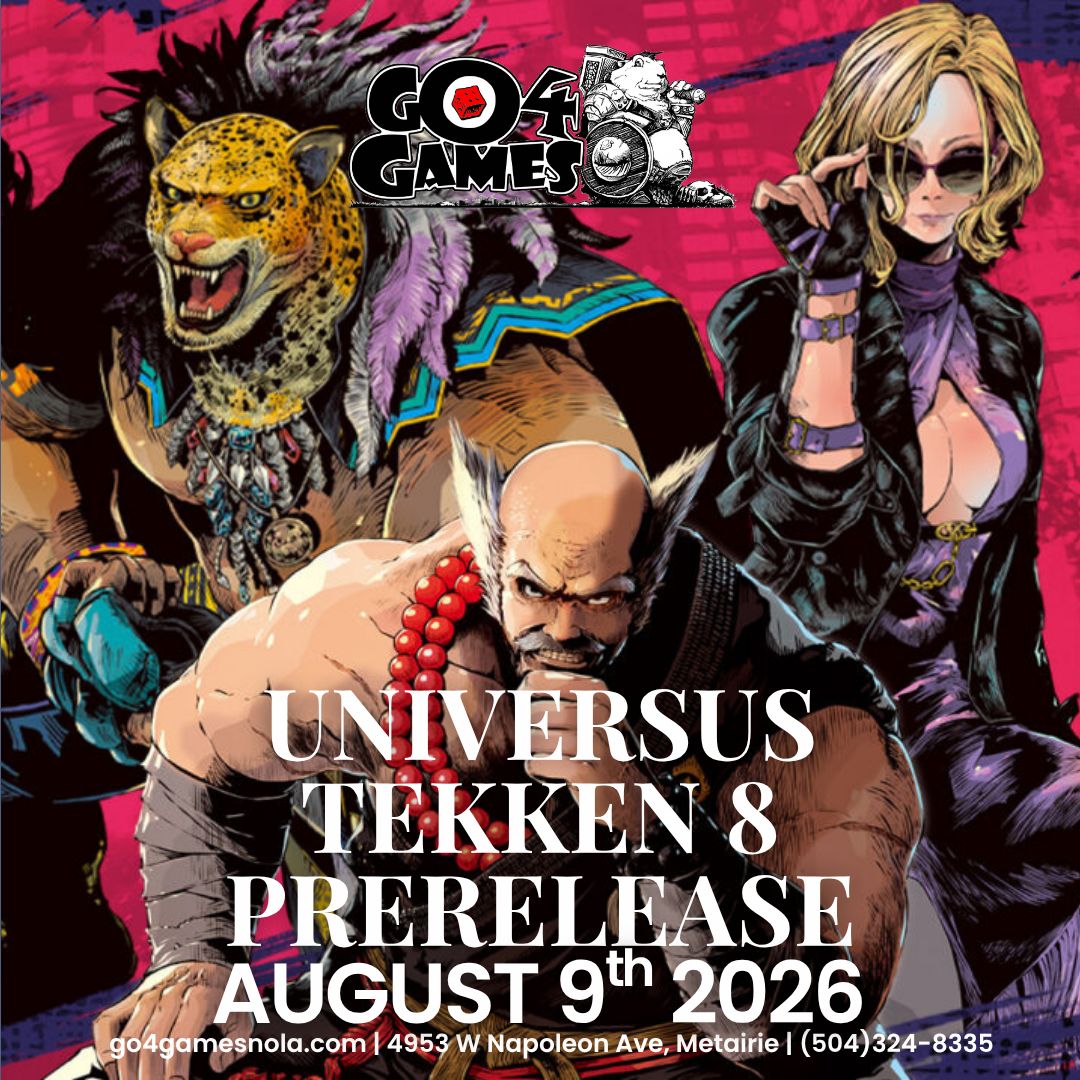 Event: UVS Tekken Prerelease 8 8/9/26 2pm