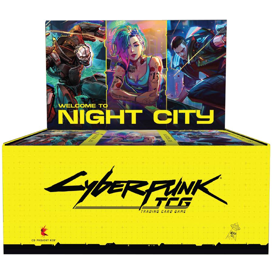 CYBERPUNK TCG: RETAIL BOOSTER DISPLAY