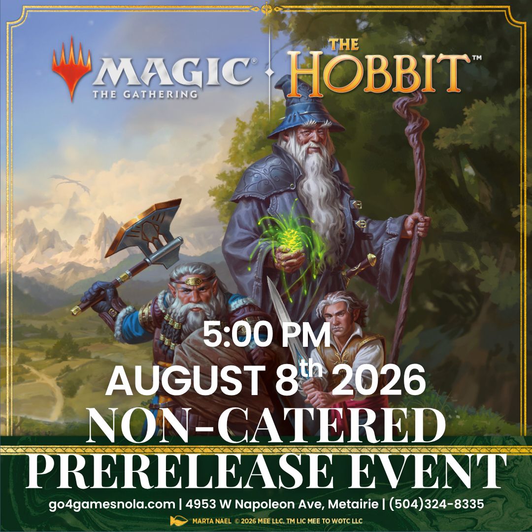 Event: Hobbit Non-Catered Pre-release 8/8 5pm