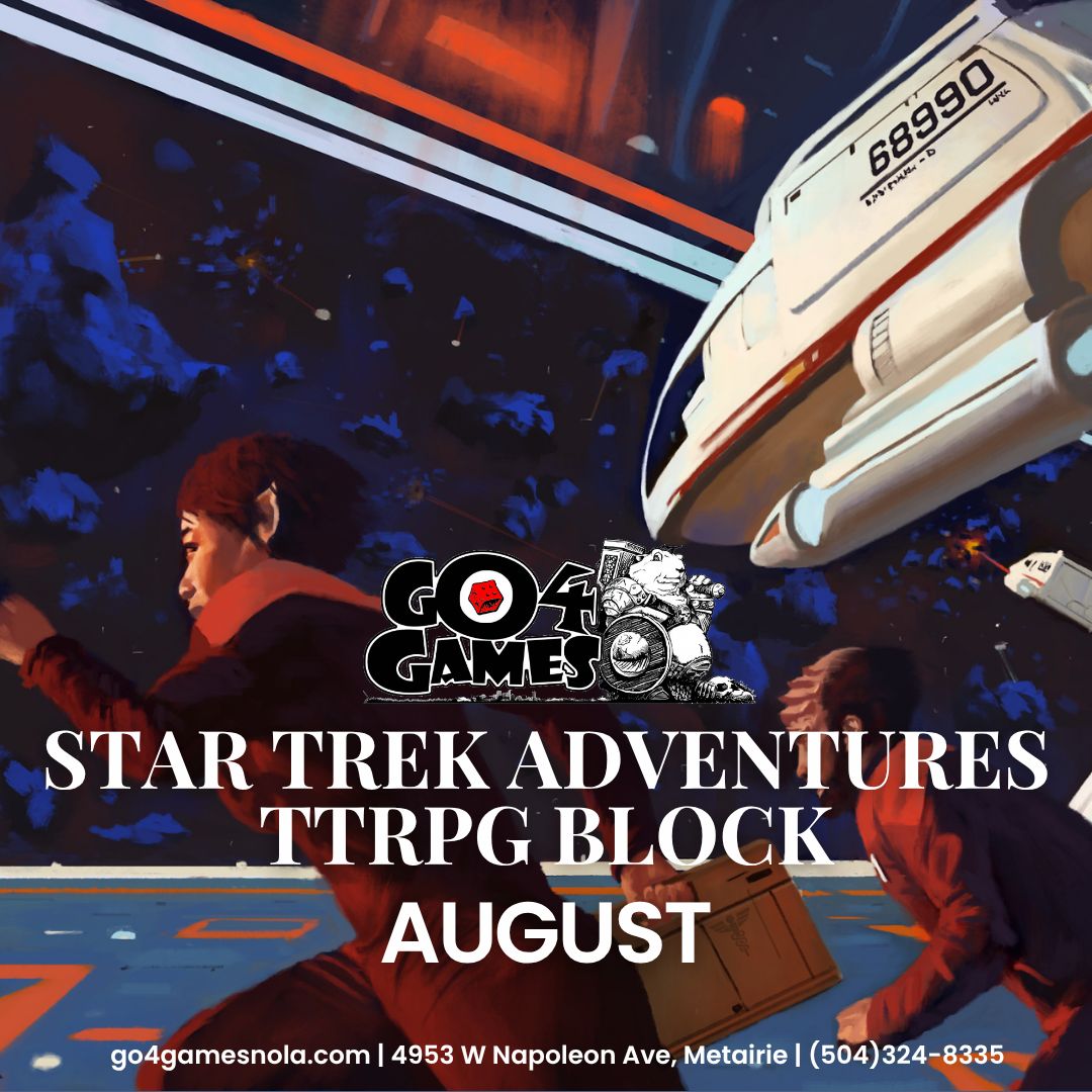 Event: Star Trek Adventures TTRPG Block (Aug)