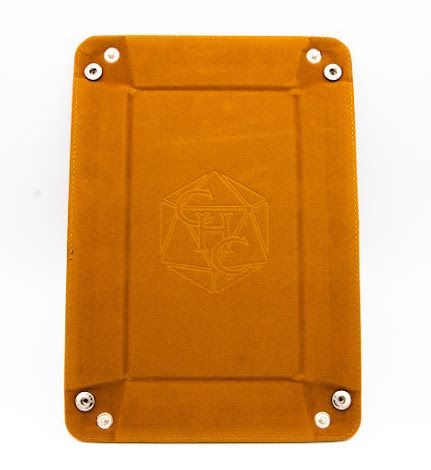 Rectangle Dice Tray - Brown