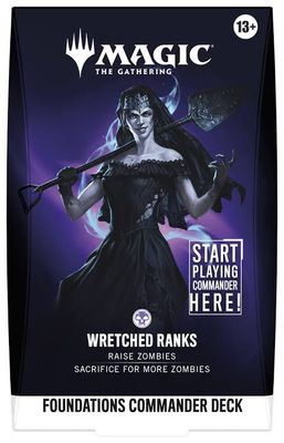 Magic: The Gathering - Foundations Commander: Wretched Ranks