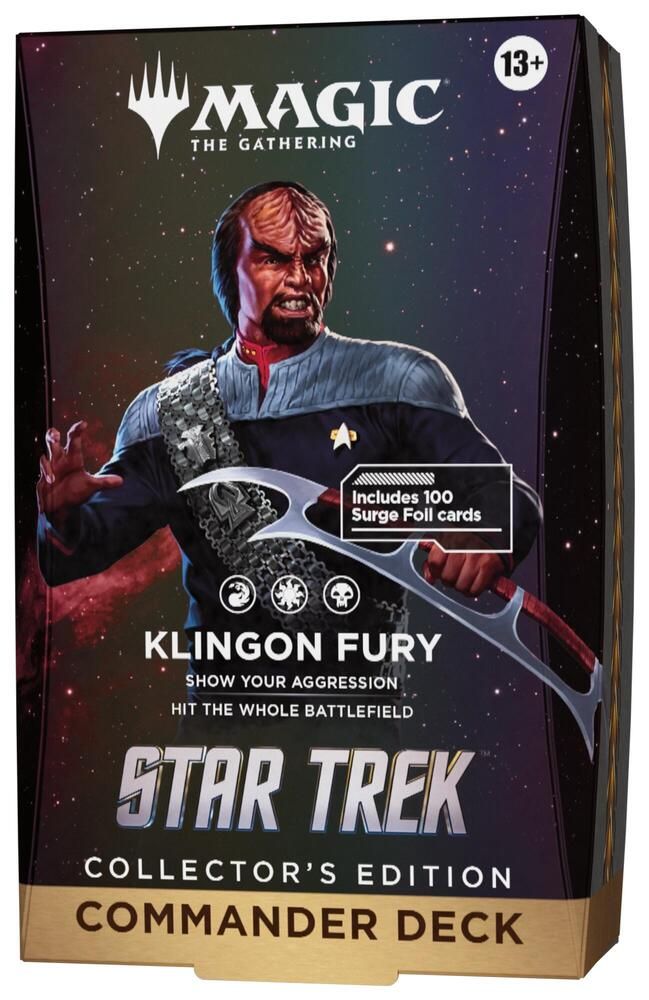 Magic: The Gathering - Star Trek Collector Commander Deck: Klingon Fury