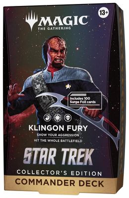 Magic: The Gathering - Star Trek Collector Commander Deck: Klingon Fury