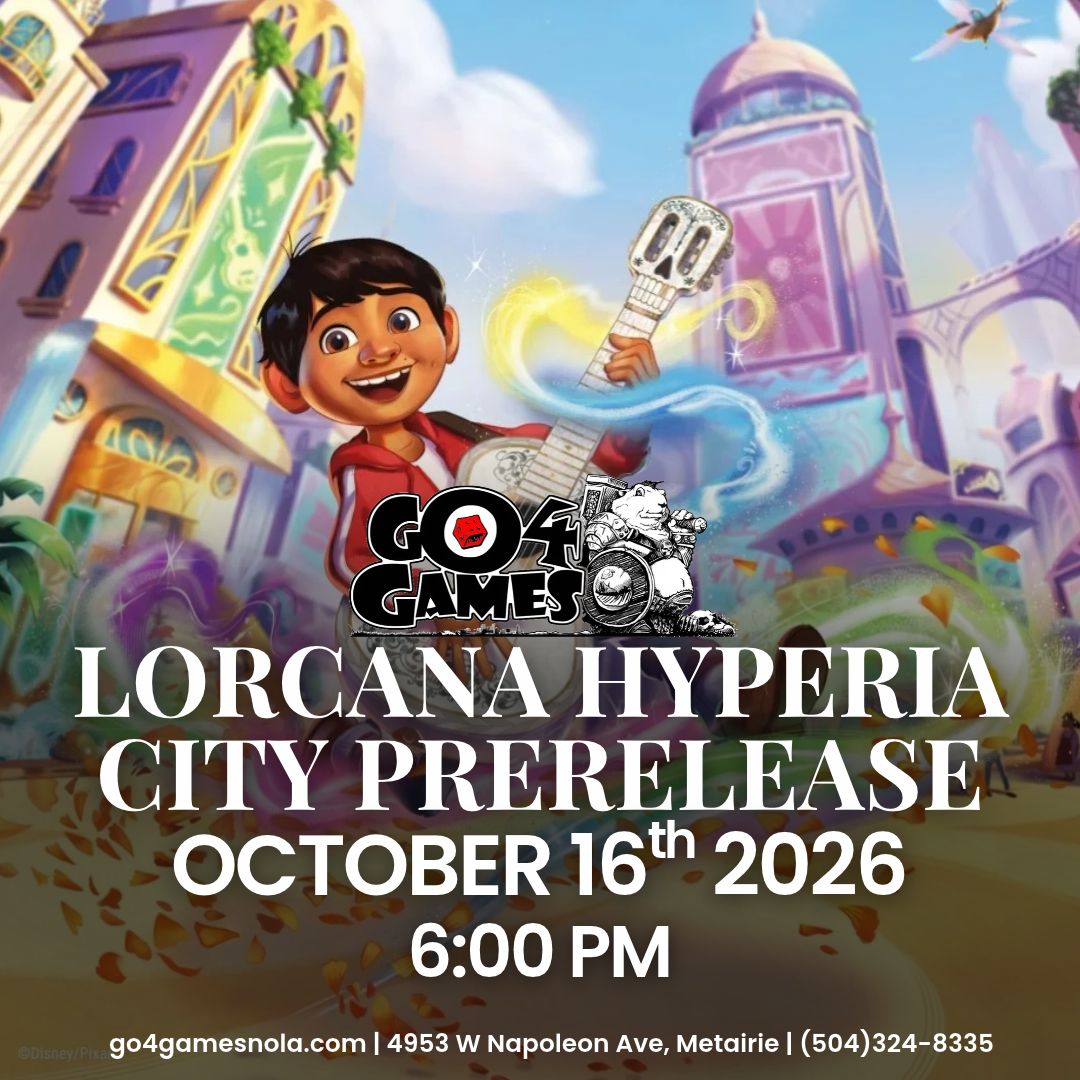 Event: Lorcana Hyperia City Prerelease