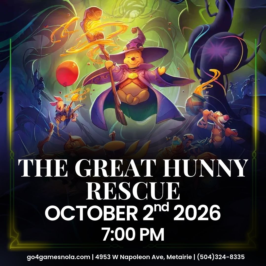 Event: Lorcana The Great Hunny Rescue Celebration 10/2 7pm