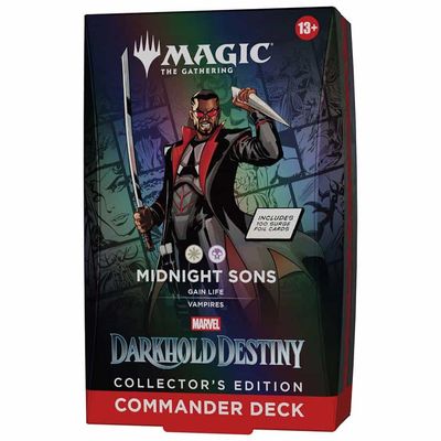 Magic The Gathering: MARVEL: Darkhold Destiny: Collector Commander Deck: Midnight Sons