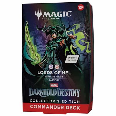 Magic The Gathering: MARVEL: Darkhold Destiny: Collector Commander Deck: Lords of Hel