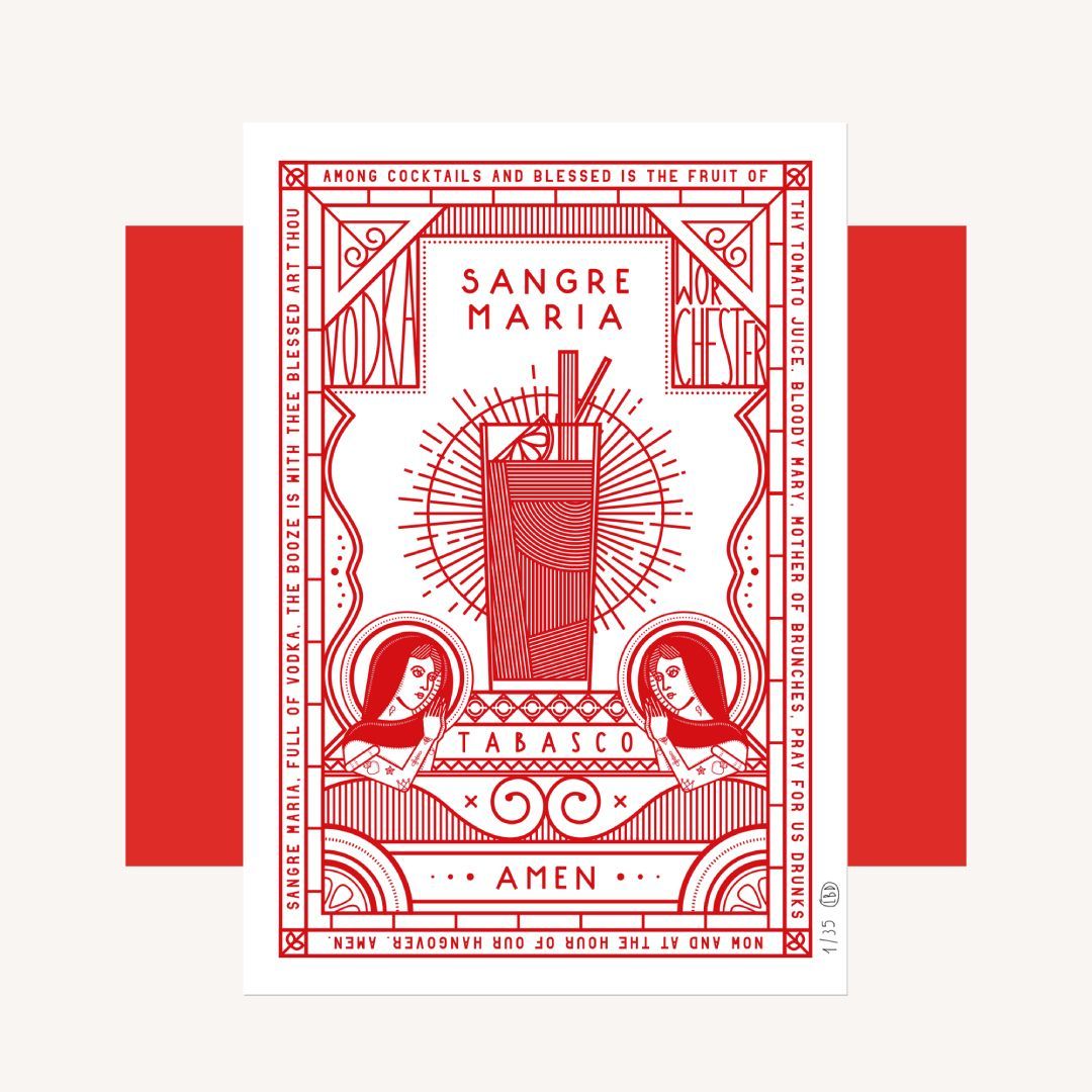 Sangre Maria Print