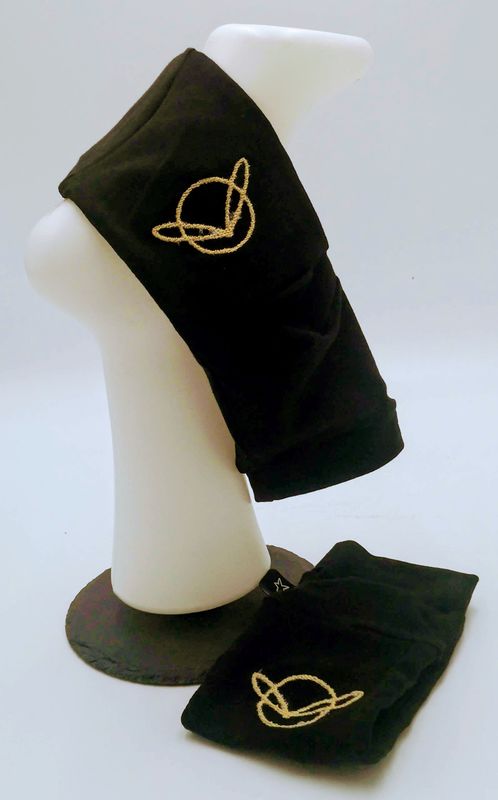 Socken mit Lichtsymbol