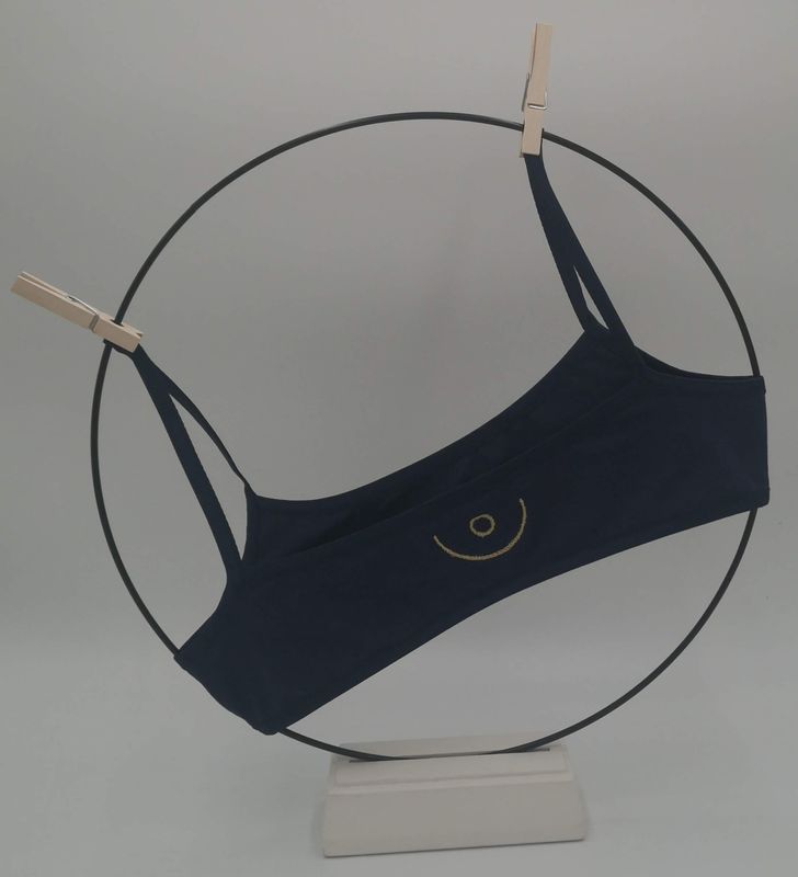 Damen Bustier Spaghettiträger mit Lichtsymbol