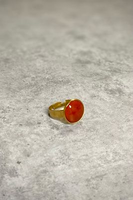 Rozsdás narancs gyűrű