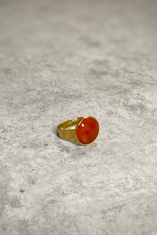 Rozsdás narancs gyűrű