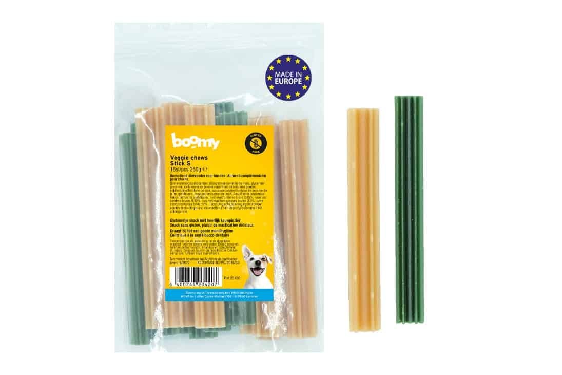 Boomy - Veggie chews stick S (16 st)