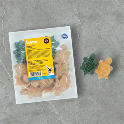 Boomy - Veggie chews turtle S (16 st)