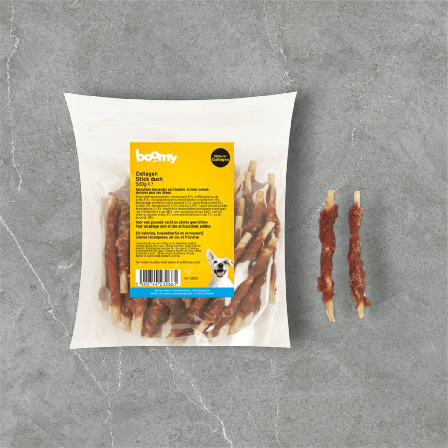 Boomy - collagen stick duck 500 gram