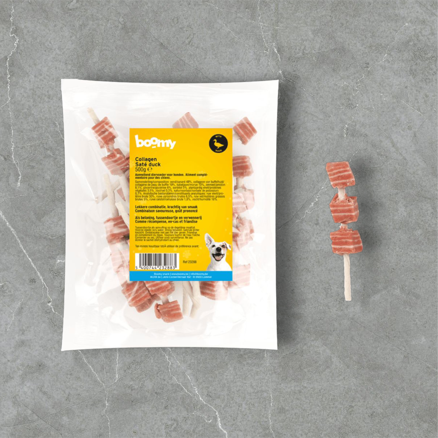 Boomy - collagen sate duck 500 gram